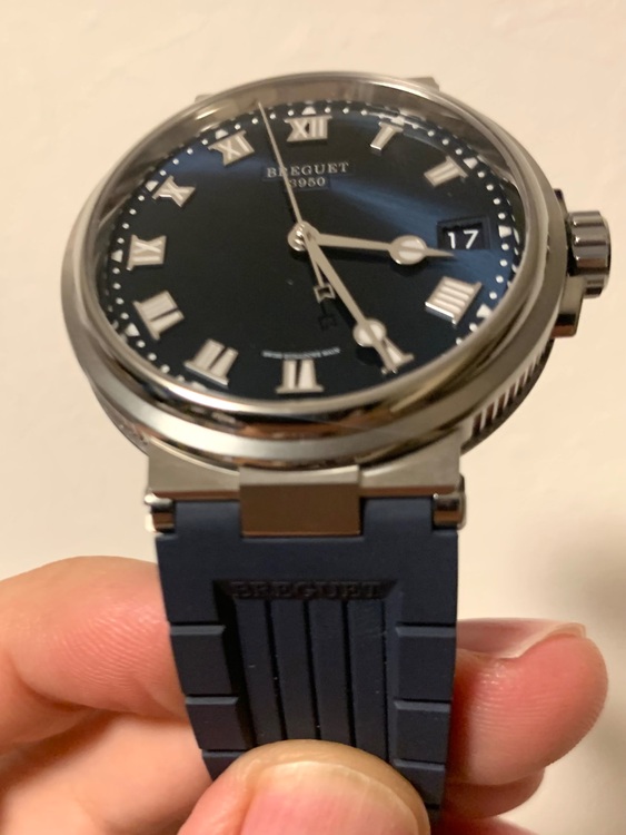 ブレゲ マリーン ①5517TI/Y1/5ZU （高級時計）の商品画像 - 査定依頼日：2025年9月3日 - 最高査定価格：1,500,000円