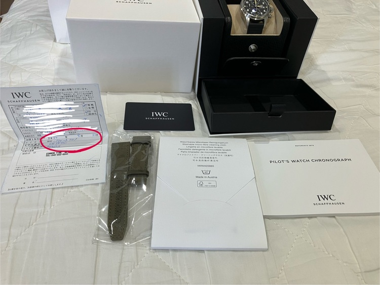 ・IWCパイロットクロノグラフIW387901（高級時計）の商品画像 - 査定依頼日：2025年7月18日 - 最高査定価格：600,000円