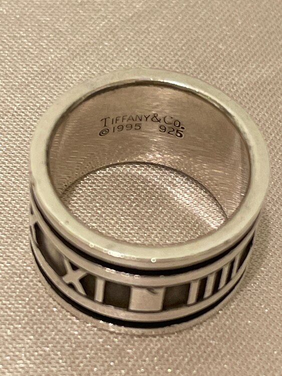 TIFFANY&CO ティファニー アトラス リング（金・貴金属）の商品画像 - 査定依頼日：2023年12月8日 - 最高査定価格：5,000円