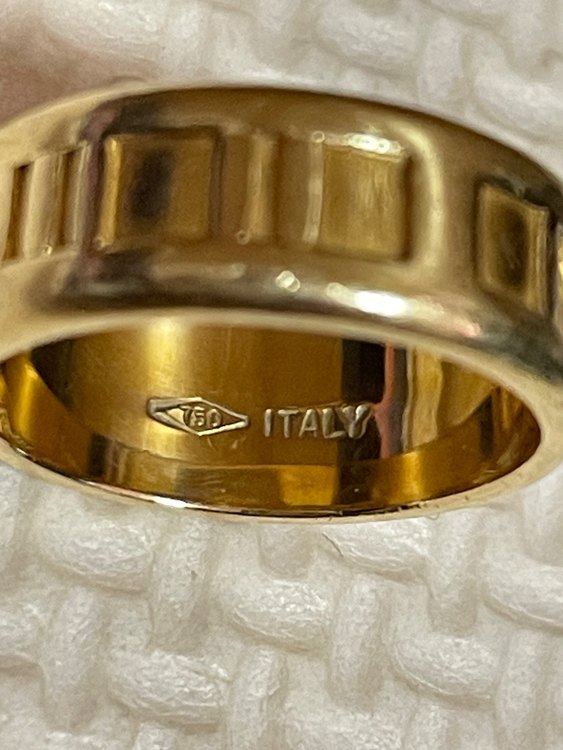 ティファニー アトラス 750YG（金・貴金属）の商品画像 - 査定依頼日：2023年10月15日 - 最高査定価格：70,000円