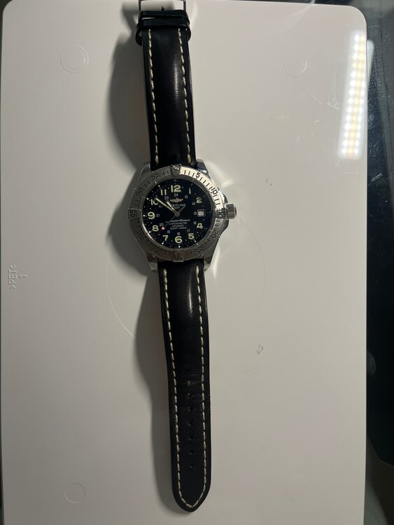 ブライトリング スーパーオーシャン A1736（高級時計）の商品画像 - 査定依頼日：2025年5月10日 - 最高査定価格：200,000円