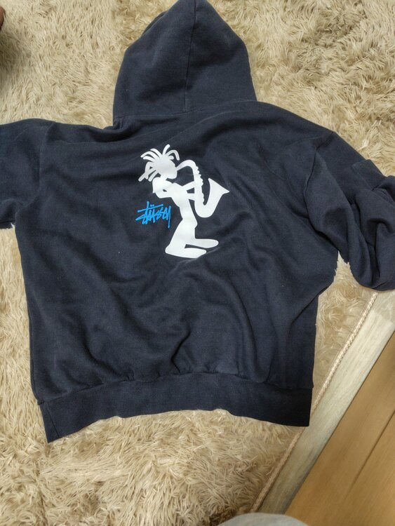 STUSSYのパーカー1990年代アメリカ製（古着・ファッション）の商品画像 - 査定依頼日：2026年4月19日 - 最高査定価格：100,000円