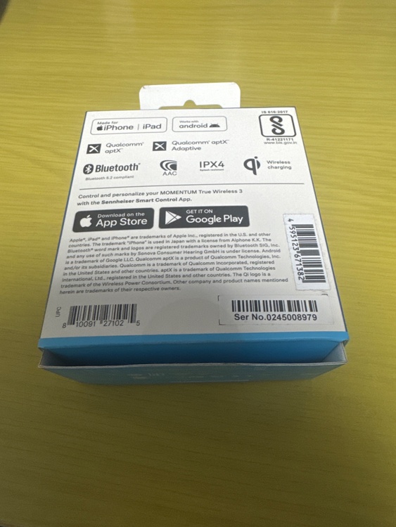 SENNHISER MOMENTUM Ture Wireless3（オーディオ・スピーカー）の商品画像 - 査定依頼日：2026年4月17日 - 最高査定価格：100,000円