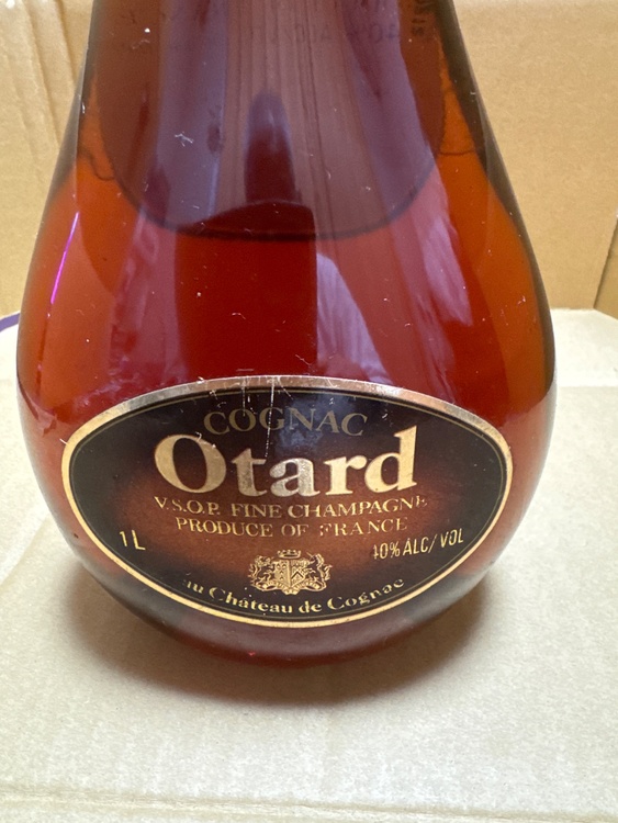 COGNAC otard（お酒）の商品画像 - 査定依頼日：2026年4月4日 - 最高査定価格：1,000円