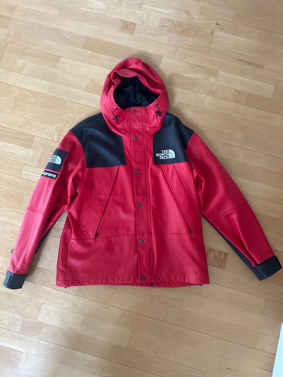 SUPREME ✖️THE NORTH FACE レザーマウンテンパーカー（古着・ファッション）の商品画像 - 査定依頼日：2026年2月7日 - 最高査定価格：70,000円