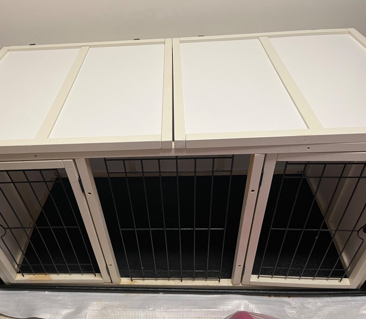 アイリスオーヤマ木製ペットサークル（家具・寝具）の商品画像 - 査定依頼日：2026年9月25日 - 最高査定価格：3,000円