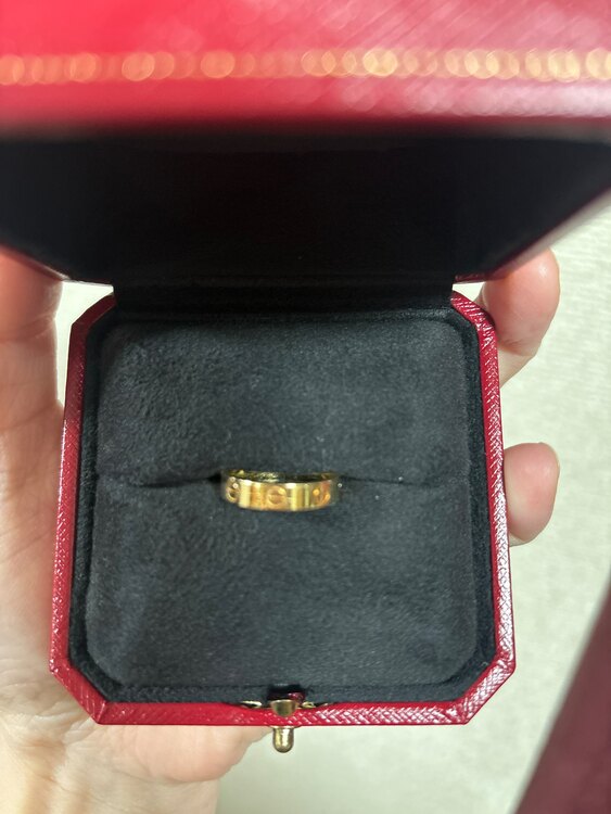 ラブリング　イエローゴールド（金・貴金属）の商品画像 - 査定依頼日：2025年3月20日 - 最高査定価格：120,000円