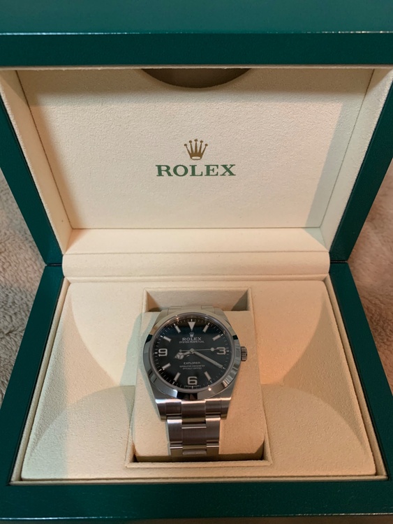 ロレックス エクスプローラー 21427（高級時計）の商品画像 - 査定依頼日：2025年12月14日 - 最高査定価格：1,150,000円