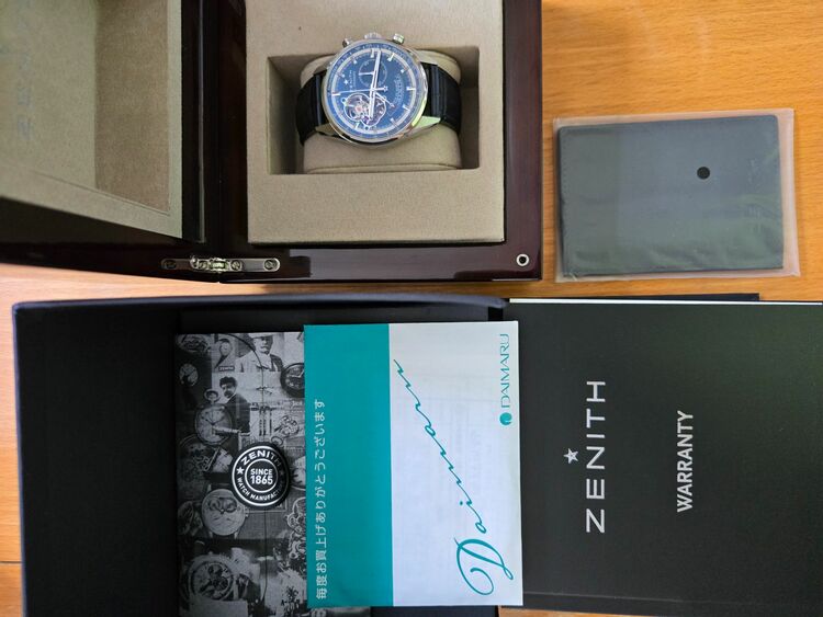 ゼニス エルプリメロ （高級時計）の商品画像 - 査定依頼日：2025年8月17日 - 最高査定価格：510,000円