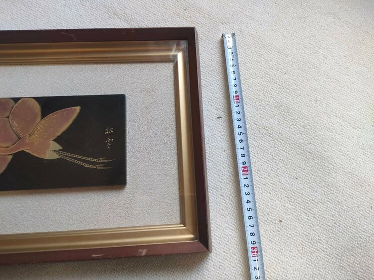 額装絵画（鳥）（美術品・骨董品）の商品画像 - 査定依頼日：2026年9月23日 - 最高査定価格：100,000円