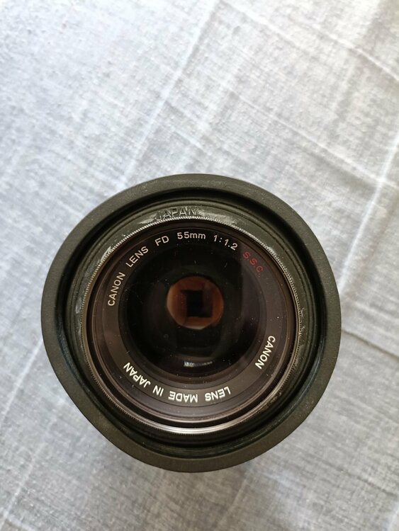 FD 55mm 1.2（カメラ）の商品画像 - 査定依頼日：2026年6月1日 - 最高査定価格：12,100円