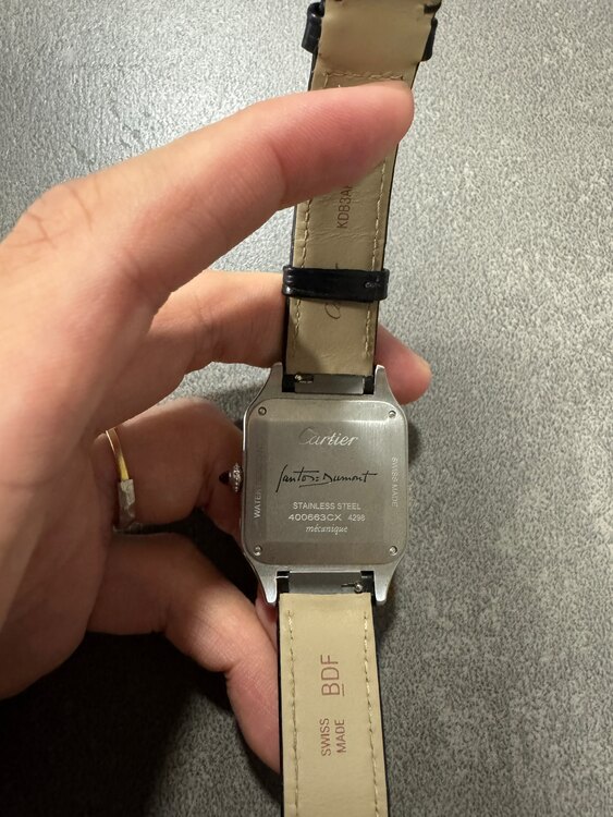 カルティエ サントス （高級時計）の商品画像 - 査定依頼日：2025年3月27日 - 最高査定価格：1,000,000円