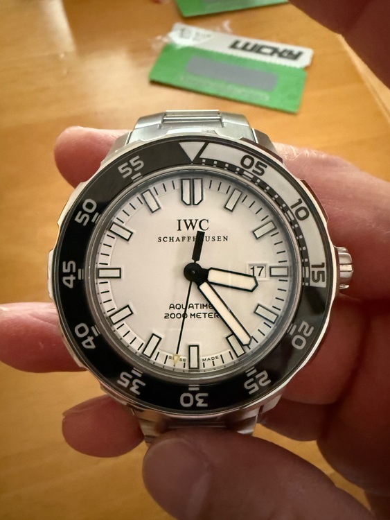 IWC アクアタイマー I（高級時計）の商品画像 - 査定依頼日：2025年6月10日 - 最高査定価格：400,000円