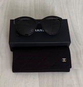 CHANEL シャネル サングラス 5458 レディース ボストン型 フルリム セルフレーム メタルロゴ アイウェア（古着・ファッション）の商品画像 - 査定依頼日：2026年8月15日 - 最高査定価格：6,000円