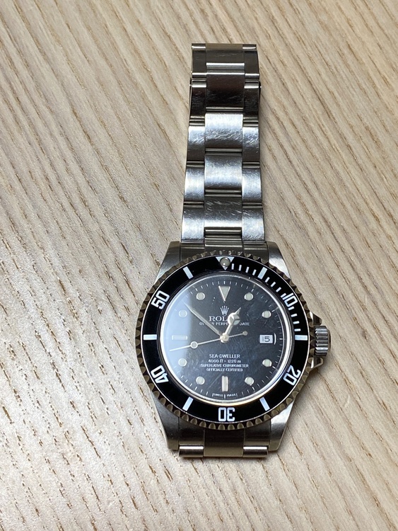 ロレックス シードゥエラー 1660（高級時計）の商品画像 - 査定依頼日：2026年2月16日 - 最高査定価格：1,450,000円