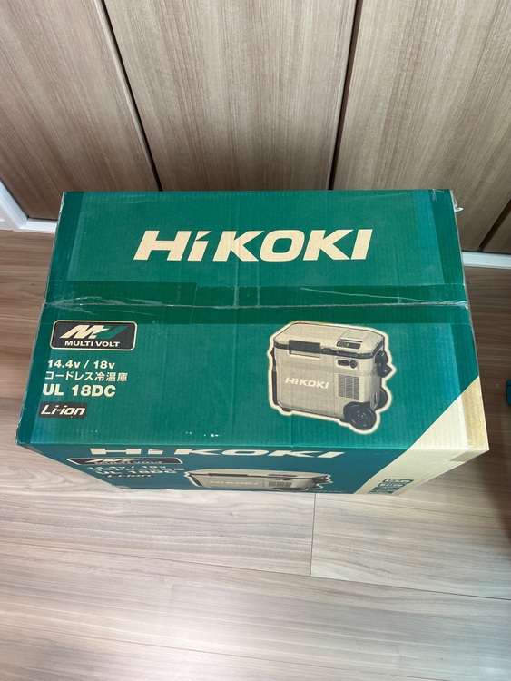 HiKOKI コードレス冷温庫　UL-18DC WMG（アウトドア用品）の商品画像 - 査定依頼日：2025年7月16日 - 最高査定価格：41,000円