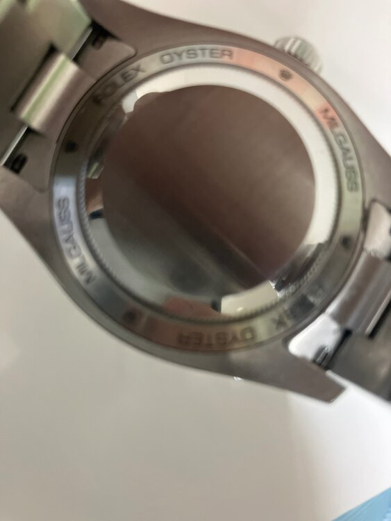 ロレックス ミルガウス 116400（高級時計）の商品画像 - 査定依頼日：2025年4月30日 - 最高査定価格：1,150,000円