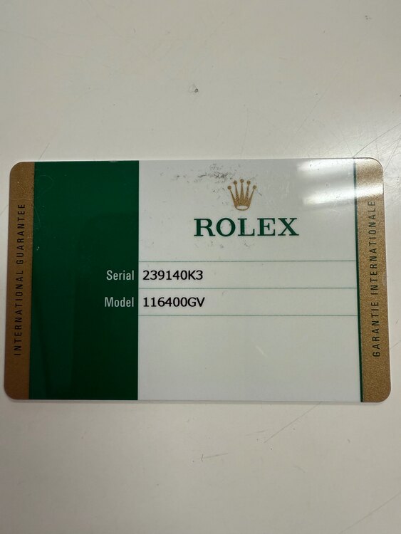 ロレックス ミルガウス 2016ねんし（高級時計）の商品画像 - 査定依頼日：2025年5月3日 - 最高査定価格：1,550,000円