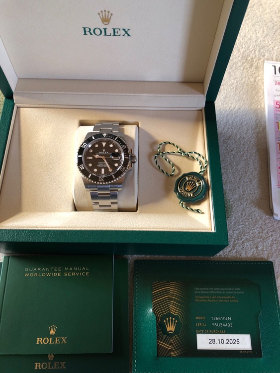 ロレックス サブマリーナー 126610Ｌm（高級時計）の商品画像 - 査定依頼日：2025年11月1日 - 最高査定価格：2,260,000円