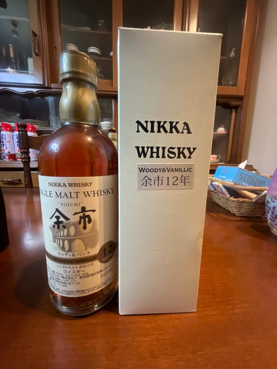 余市　WOODY&VANILLC（お酒）の商品画像 - 査定依頼日：2025年3月28日 - 最高査定価格：37,000円