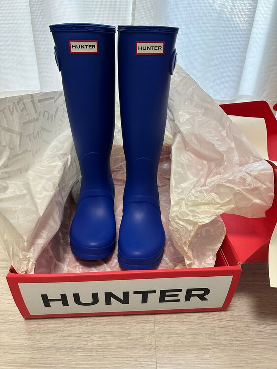 Hunter レインブーツ（アウトドア用品）の商品画像 - 査定依頼日：2025年3月20日 - 最高査定価格：2,000円
