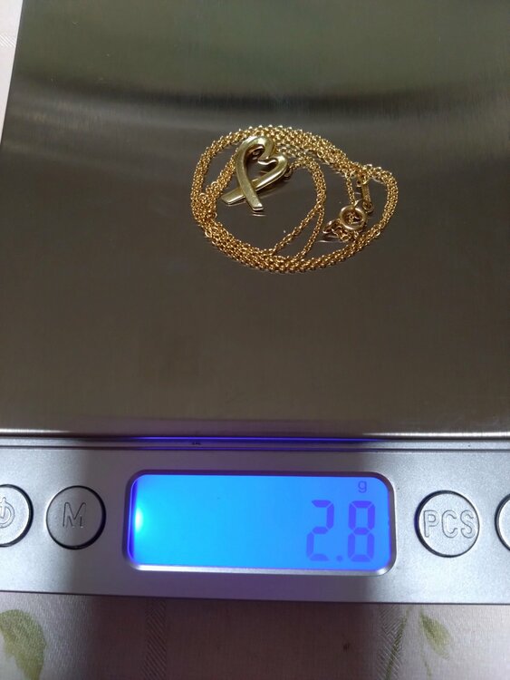 ティファニーパロマピカソ　ラビリンスハート（金・貴金属）の商品画像 - 査定依頼日：2026年4月13日 - 最高査定価格：61,000円