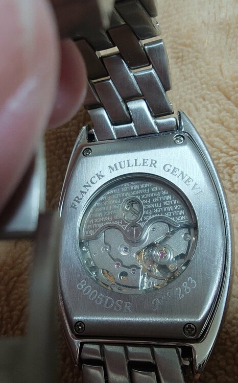 フランクミュラー その他 8005DSR（高級時計）の商品画像 - 査定依頼日：2025年12月9日 - 最高査定価格：250,000円