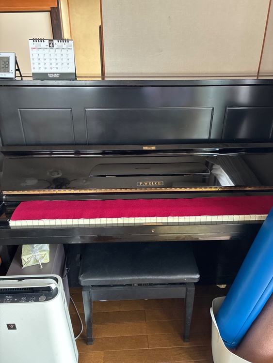 福山ピアノP.WELCE（ピアノ・楽器・PA機材）の商品画像 - 査定依頼日：2026年4月22日 - 最高査定価格：20,000円