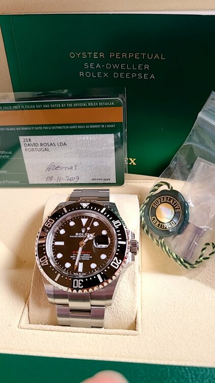 ロレックス シードゥエラー 126600（高級時計）の商品画像 - 査定依頼日：2026年2月11日 - 最高査定価格：1,950,000円