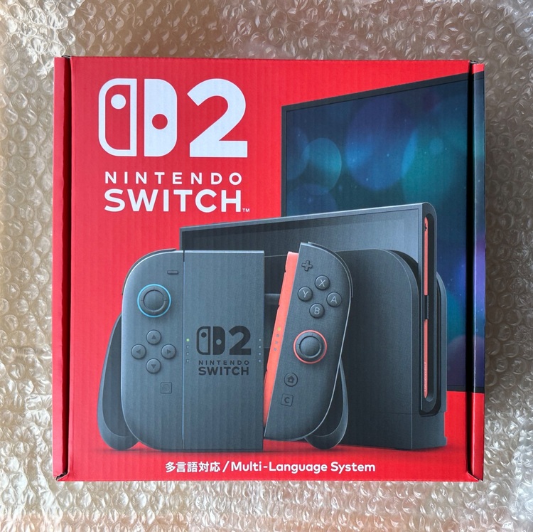 Nintendo Switch 2 多言語対応（ゲーム機本体・ゲームソフト）の商品画像 - 査定依頼日：2025年6月5日 - 最高査定価格：50,000円