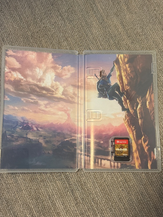 ゼルダの伝説ブレスオブザワイルド（ゲーム機本体・ゲームソフト）の商品画像 - 査定依頼日：2026年6月5日 - 最高査定価格：2,000円