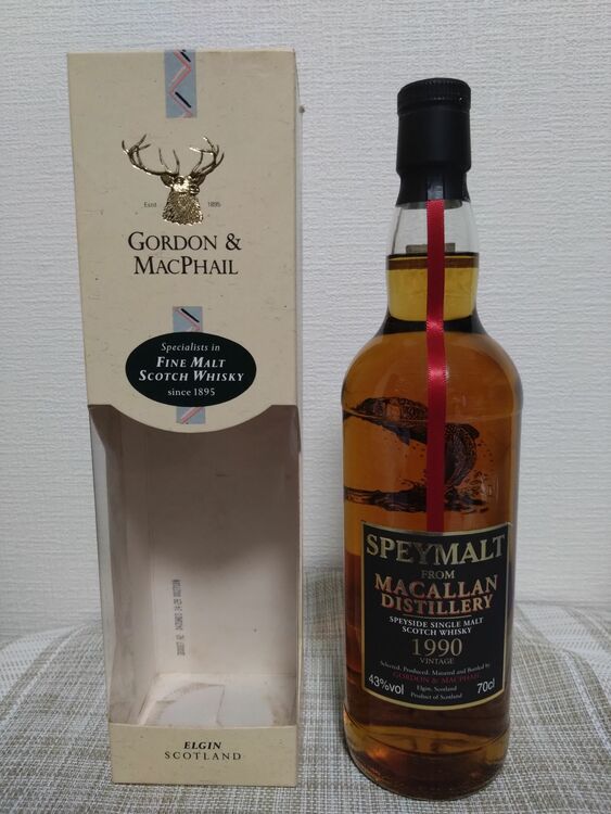 マッカラン　1990（お酒）の商品画像 - 査定依頼日：2025年7月9日 - 最高査定価格：373,000円