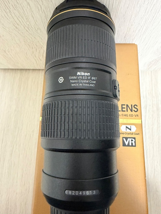 Nikon AF-S NIKKOR 70-200mm F4G ED VR（カメラ）の商品画像 - 査定依頼日：2026年3月7日 - 最高査定価格：40,000円