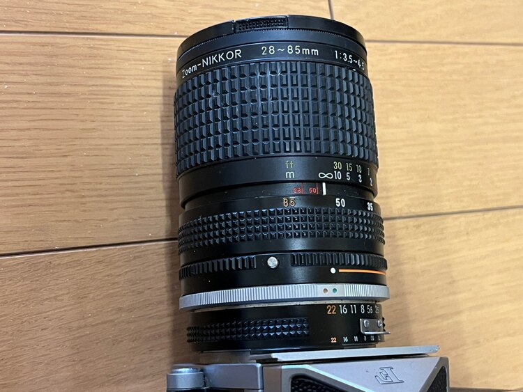 ニコンF フィルムカメラ 28-85mmレンズ付（カメラ）の商品画像 - 査定依頼日：2025年3月24日 - 最高査定価格：50,000円