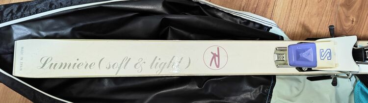 ロシニョールスキー板　Lumiere soft＆light　Sサイズ（アウトドア用品）の商品画像 - 査定依頼日：2025年11月22日 - 最高査定価格：2,000円