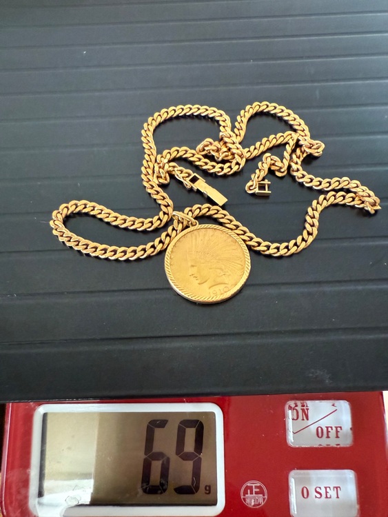 K18ネックレス（金・貴金属）の商品画像 - 査定依頼日：2025年9月7日 - 最高査定価格：1,050,000円