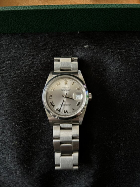 ロレックス デイトジャスト 1620（高級時計）の商品画像 - 査定依頼日：2025年4月19日 - 最高査定価格：750,000円