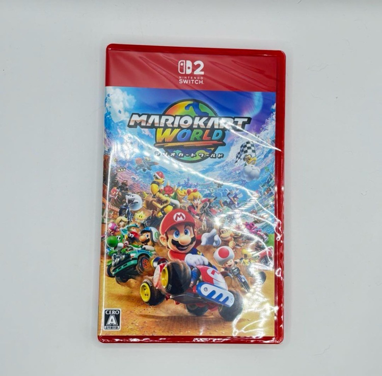 Nintendo Switch2ゲームソフト マリオカート ワールド BEE-P（ゲーム機本体・ゲームソフト）の商品画像 - 査定依頼日：2025年9月16日 - 最高査定価格：5,000円