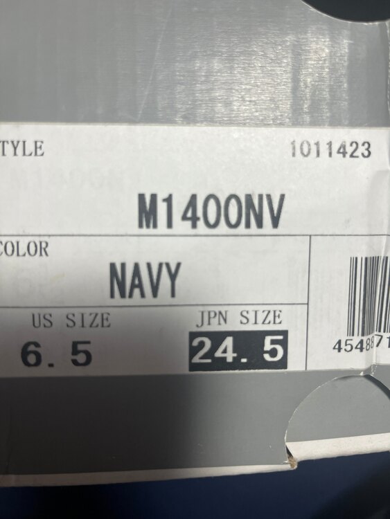 ニューバランス　スニーカー　M1400 （古着・ファッション）の商品画像 - 査定依頼日：2025年1月13日 - 最高査定価格：15,000円