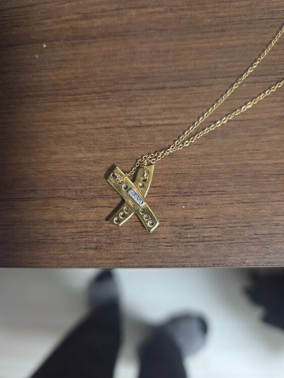 Tiffany&Co パロマ・ピカソ キス ダイヤモンドネックレス（金・貴金属）の商品画像 - 査定依頼日：2026年10月23日 - 最高査定価格：120,000円
