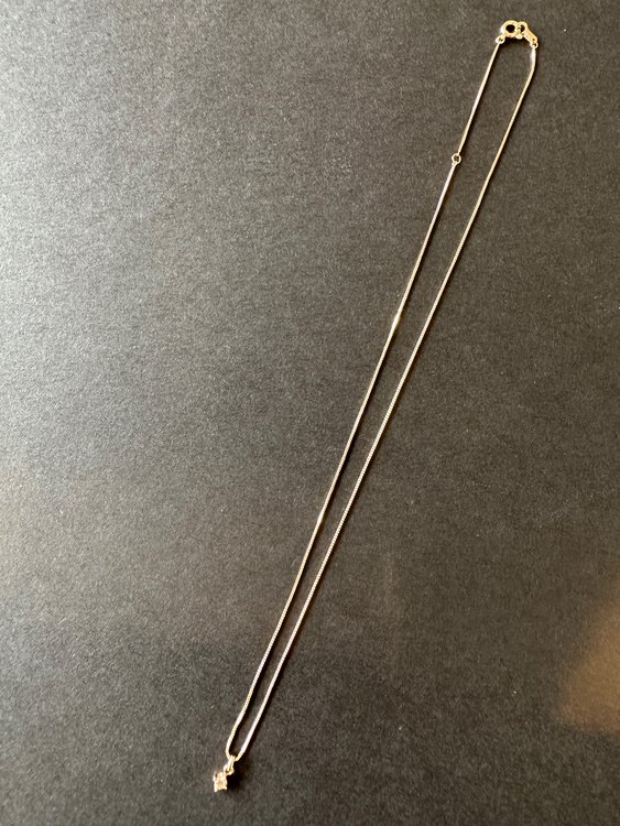 agete アガット　K18ダイヤモンドネックレス（金・貴金属）の商品画像 - 査定依頼日：2023年9月21日 - 最高査定価格：20,000円