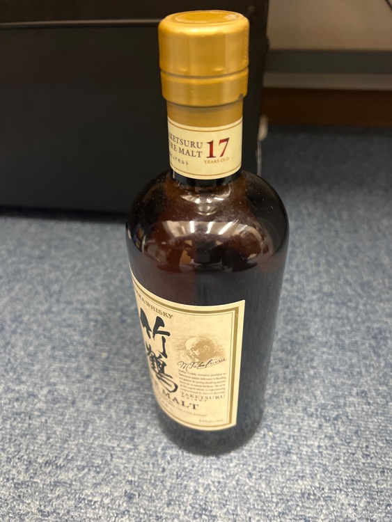 竹鶴　17年（お酒）の商品画像 - 査定依頼日：2025年12月1日 - 最高査定価格：27,000円