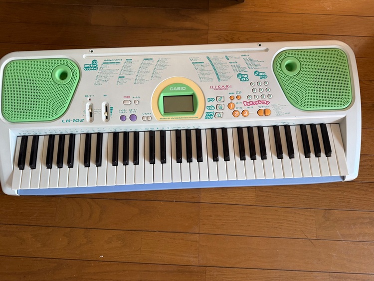 CACIO LK-102 光ナビゲーション電子ピアノ（ピアノ・楽器・PA機材）の商品画像 - 査定依頼日：2025年8月19日 - 最高査定価格：3,000円