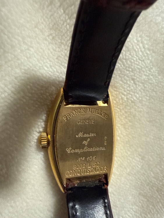 フランクミュラー コンキスタドール 8002 L S（高級時計）の商品画像 - 査定依頼日：2025年9月6日 - 最高査定価格：1,400,000円