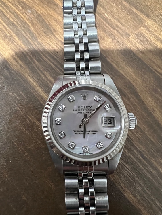 ロレックス デイトジャスト 79174NG型（高級時計）の商品画像 - 査定依頼日：2026年1月23日 - 最高査定価格：950,000円