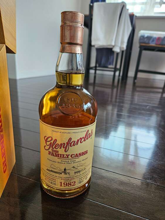 グレンファークラス1982（お酒）の商品画像 - 査定依頼日：2025年4月19日 - 最高査定価格：75,000円