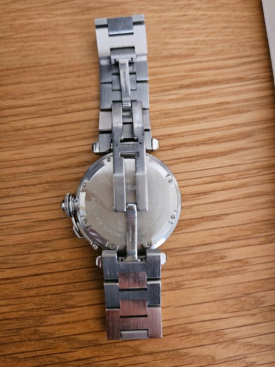 カルティエ パシャ w31058m7 2475 820064uf（高級時計）の商品画像 - 査定依頼日：2026年1月9日 - 最高査定価格：330,000円