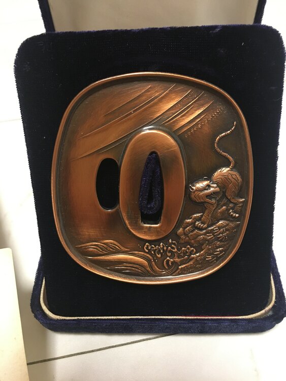 刀鍔レプリカ　合金製　天光堂秀国モデル（美術品・骨董品）の商品画像 - 査定依頼日：2025年1月23日