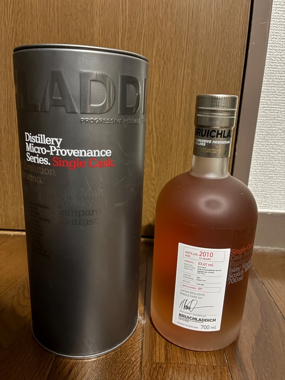 ブルックラディMP日本限定（お酒）の商品画像 - 査定依頼日：2026年4月24日 - 最高査定価格：16,000円