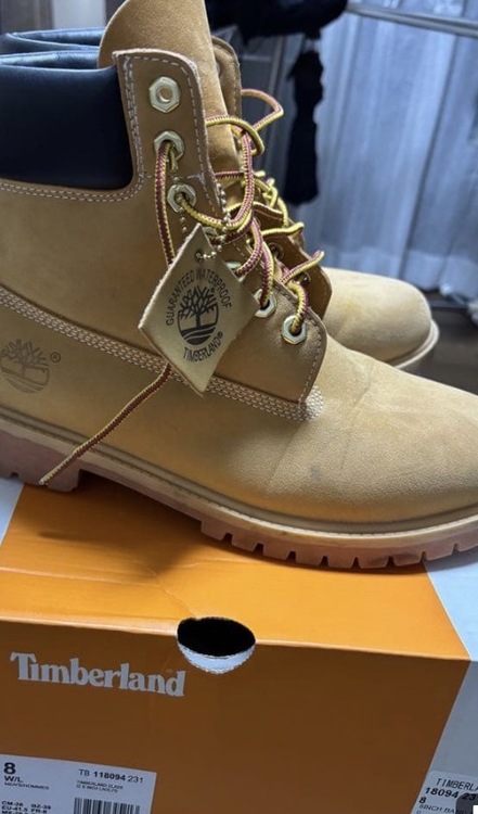 6インチブーツ イエロー（古着・ファッション）の商品画像 - 査定依頼日：2026年4月1日 - 最高査定価格：7,000円